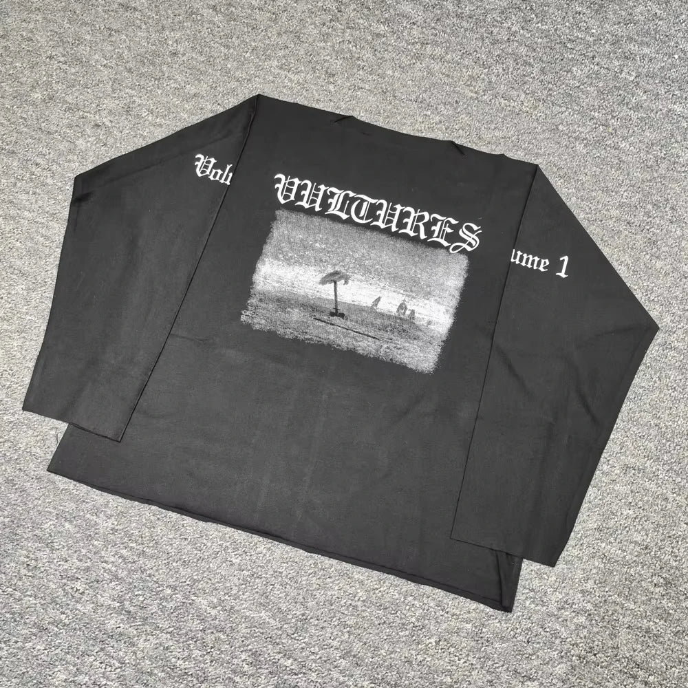 T-shirt Manches Longues Streetwear Sanskrit Unisexe