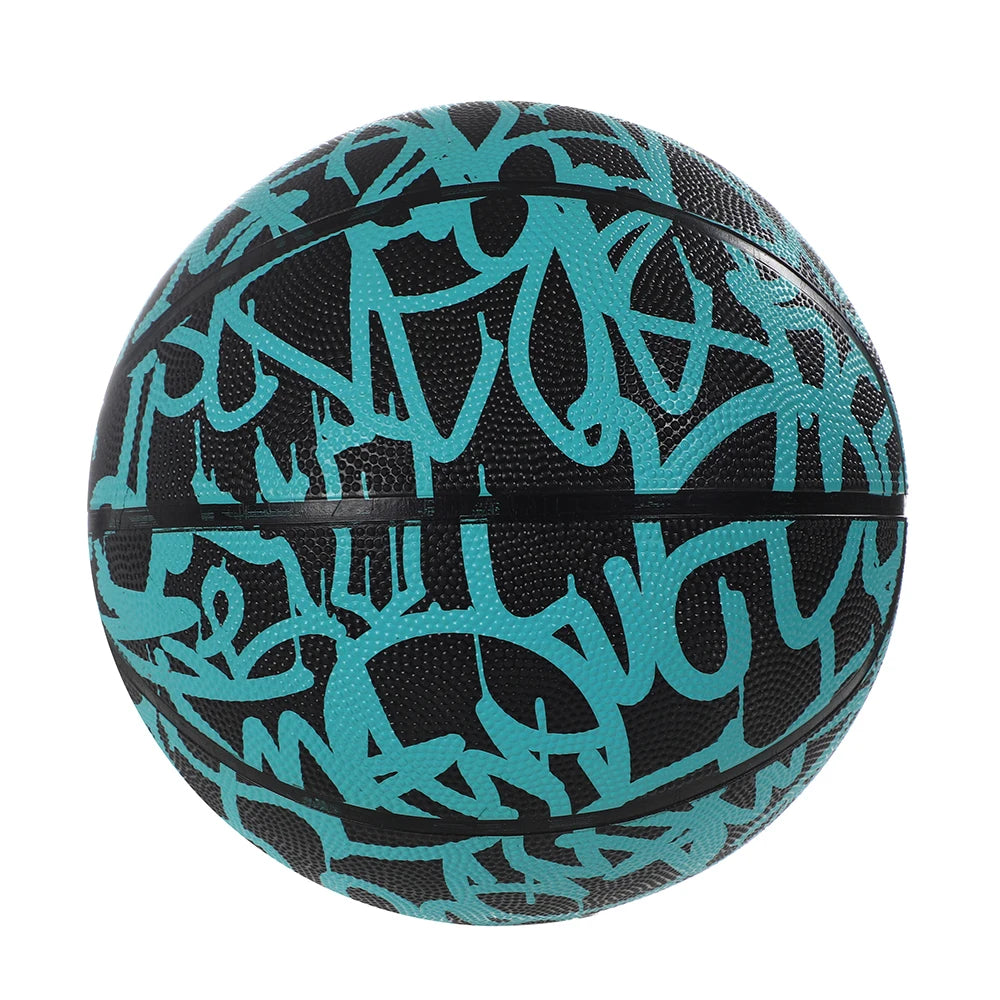 Ballon de Basket "Midnight Teal" - Grip Ciment & Parquet