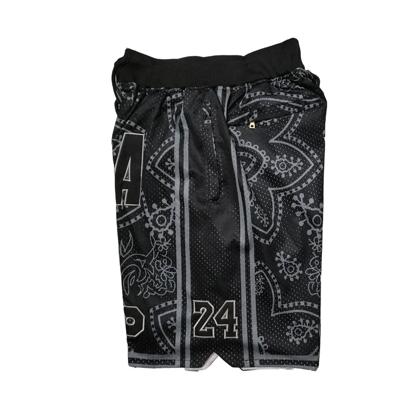 Short Basketball Black Mamba Broderie