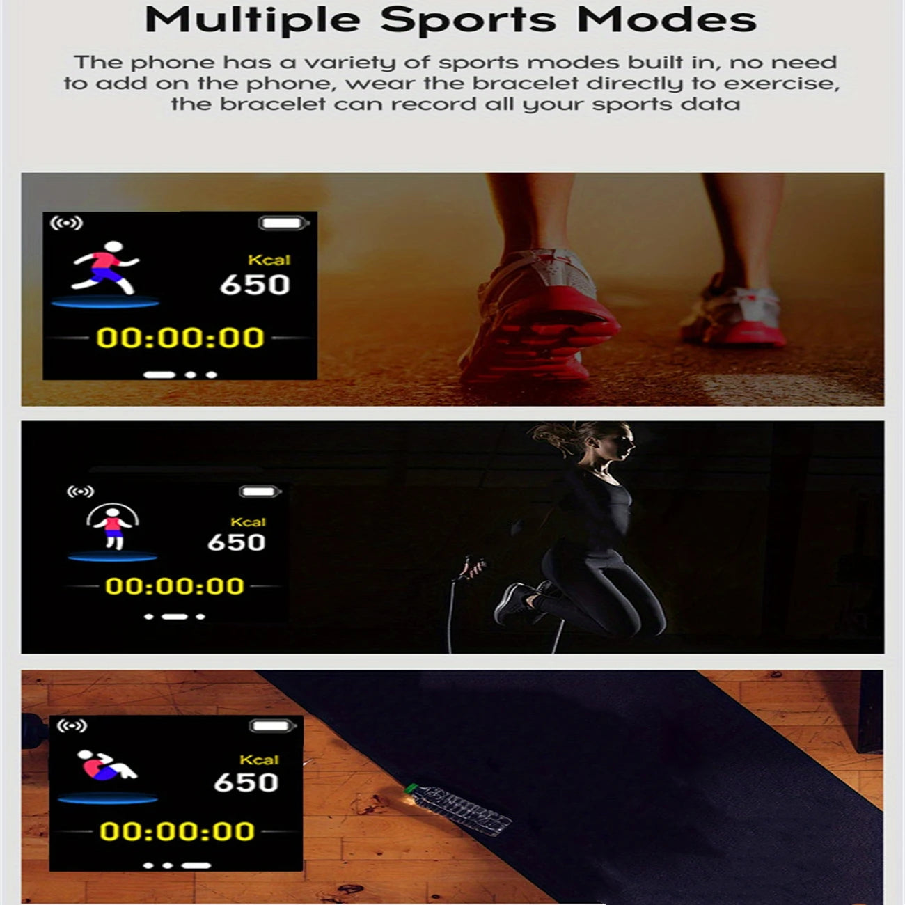Smartwatch NexDeal S9 - Tracker Fitness & Notifications