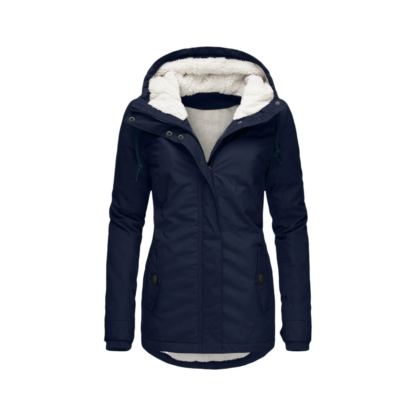 Parka Femme Mi-Longue UZZDSS Plush