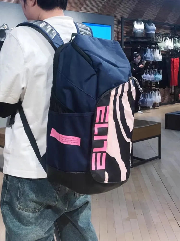 Elite US Team Sports Basketball Casual Universal Fashion Air Cushion Shoulder Computer Bag Men's and Women's YouthTravelBackpack