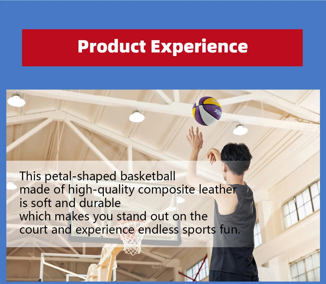 Ballon de Basket "Stars & Stripes" - Custom USA Edition