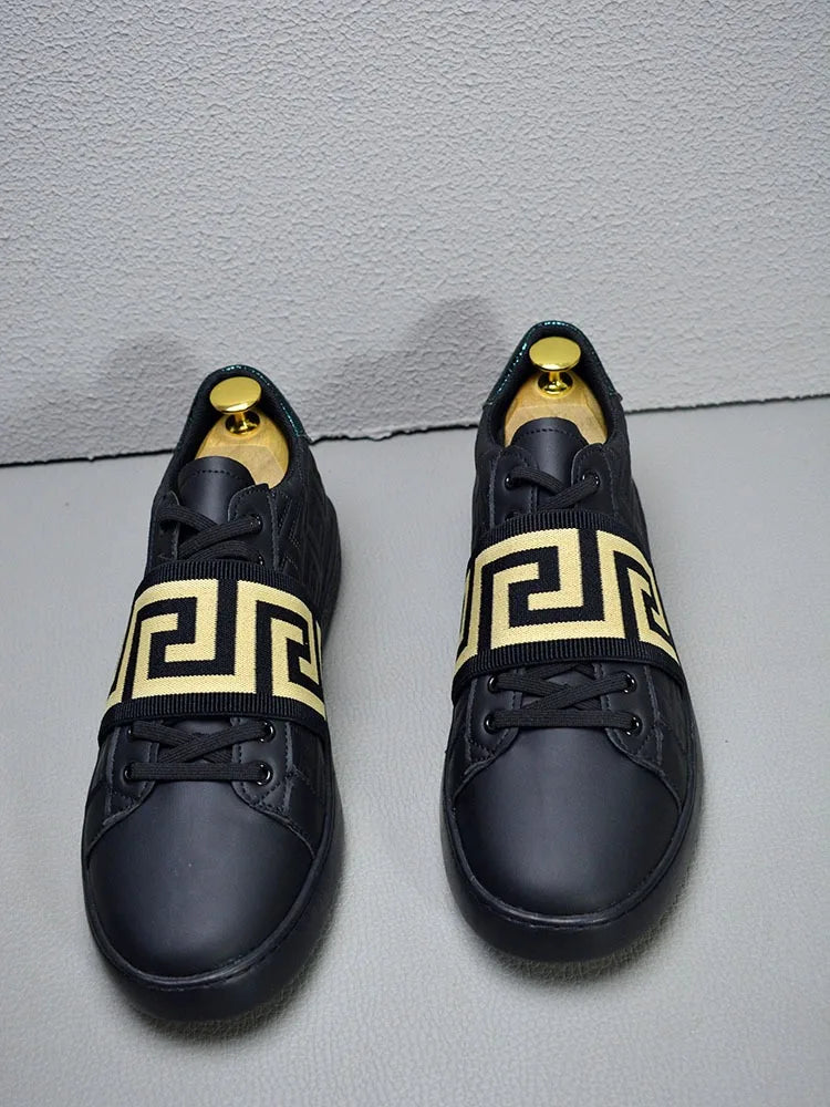 skateboard stylish shoes for man sneakers comfortable luxury man casual shoes flats trainers black white scarpe eleganti uomo