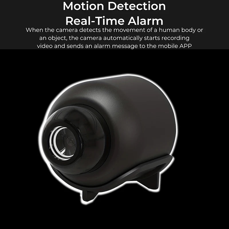 Mini Caméra X5 1080P WiFi Détection Mouvement