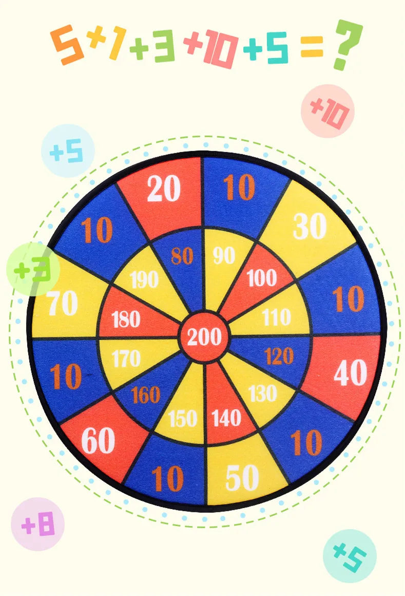 Montessori Throw Sport Slingshot Target Sticky Ball Dartboard Basketball Board Games Educational Children's outdoor toy Kid Game