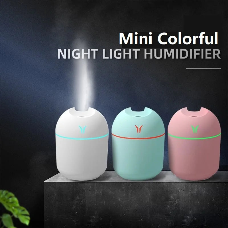 Humidificateur USB 250ml Diffuseur LED