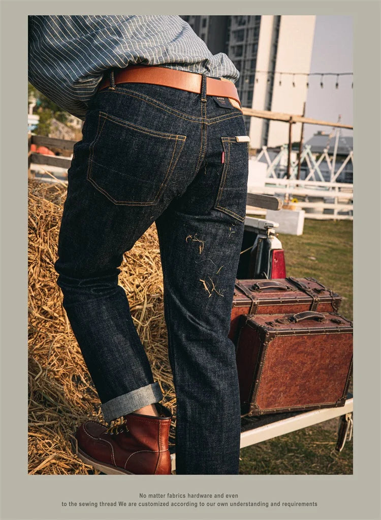 Jean Red Tornado 710 Slim Selvedge