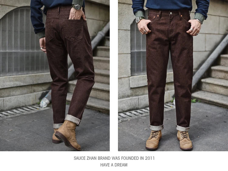Jean Selvedge Saucezhan 13.8oz Tapered