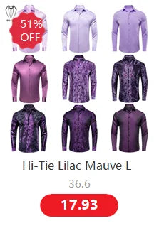 Gilet Cravate Hi-Tie Soie 4 Pieces