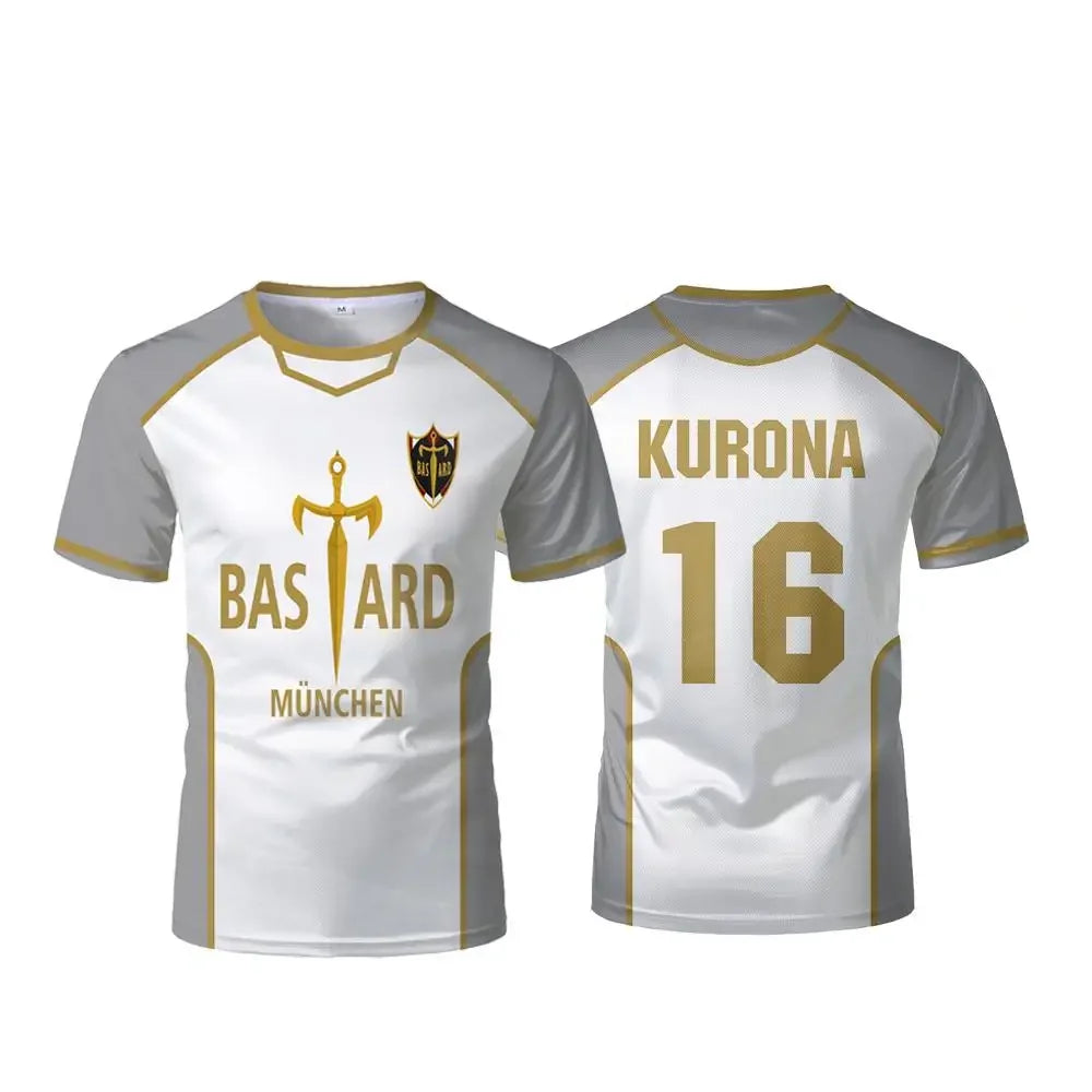 Maillot Anime Bastard München Blanc