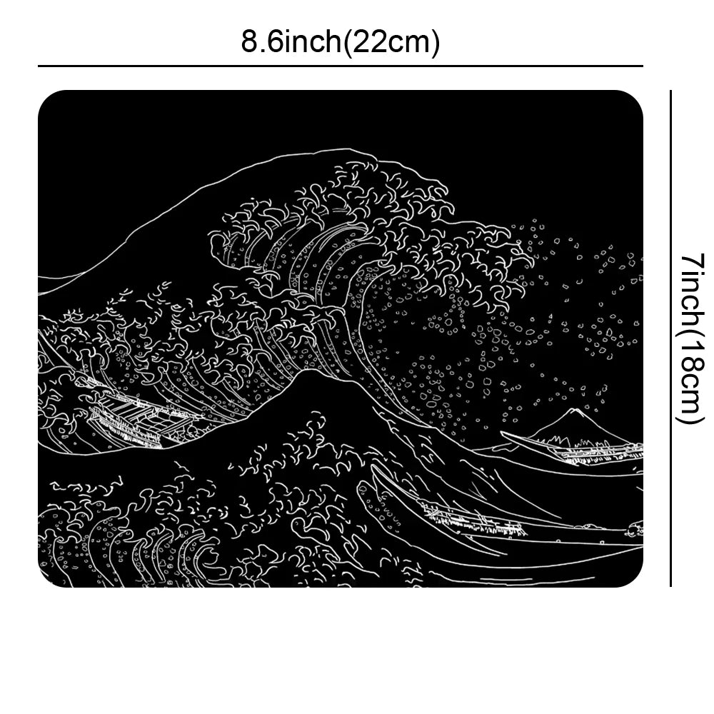 Tapis de Souris XXL - Édition "Great Wave"