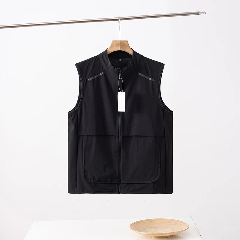 Vest, Rock Climbing, Hiking, Camping, Fishing, Outdoor Mountaineering, Traveling, Outing, Driving, Sports, Teenagers, Trend.Vest