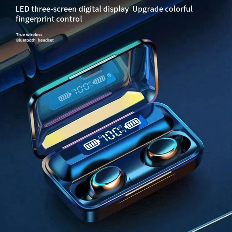 Écouteurs F9 TWS LED Réduction Bruit