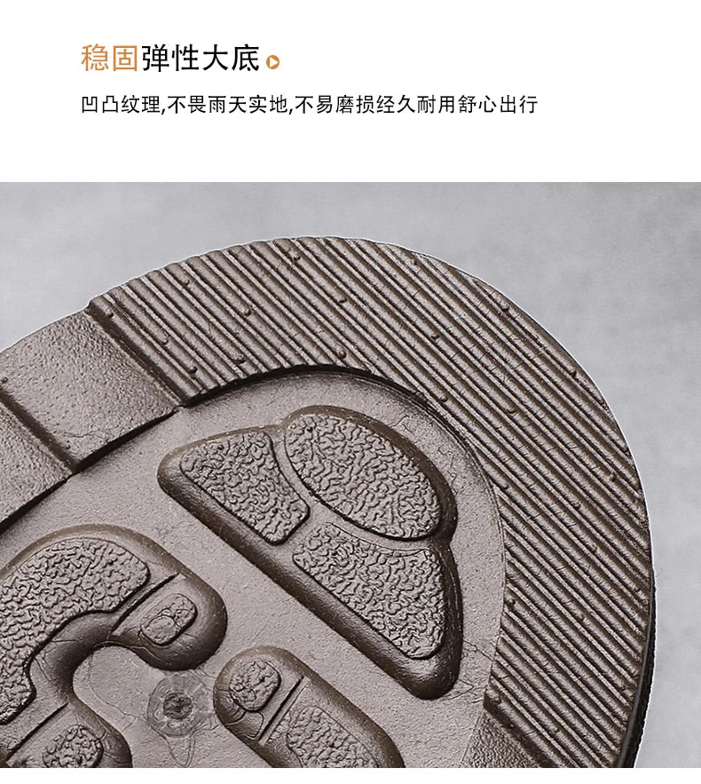 Casual Sneaker Loafers Ankle Boots Sports and Leisure Boots Winter Men Platform Sports Shoes Snow Boots Round Toe Non-slip  New