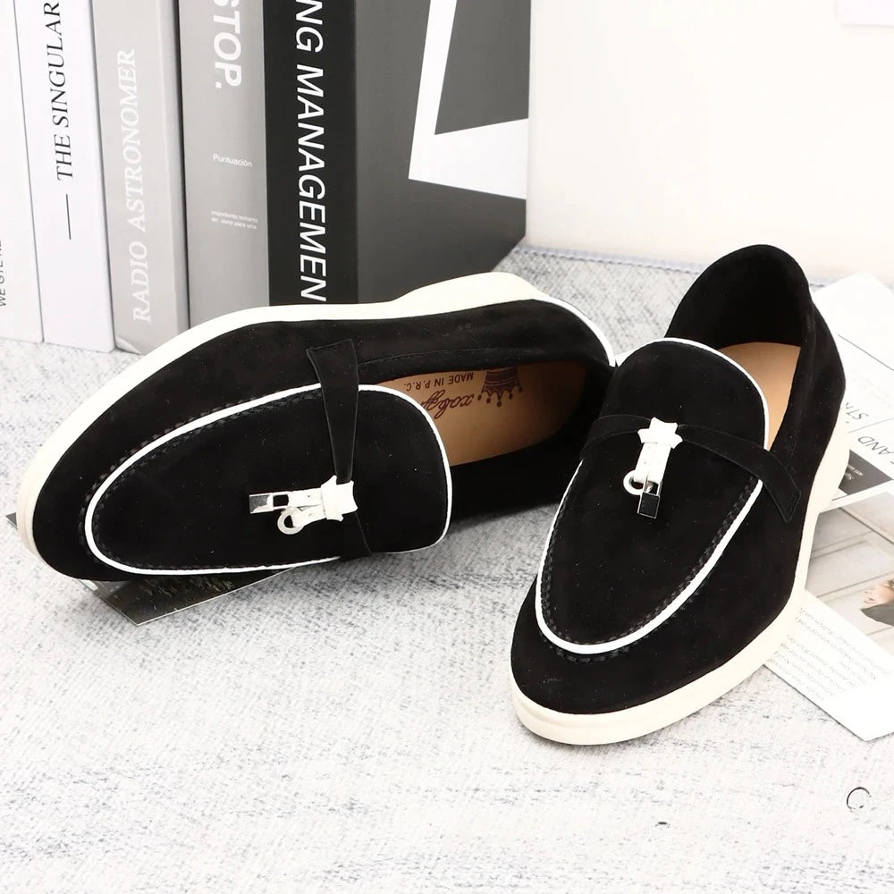Femme chaussures aucun adulte autres femmes couture en caoutchouc appartements mocassins réel