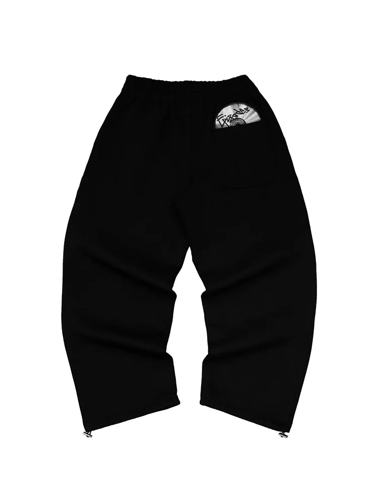 Ensemble Sport Y2K Harajuku Brodé Homme