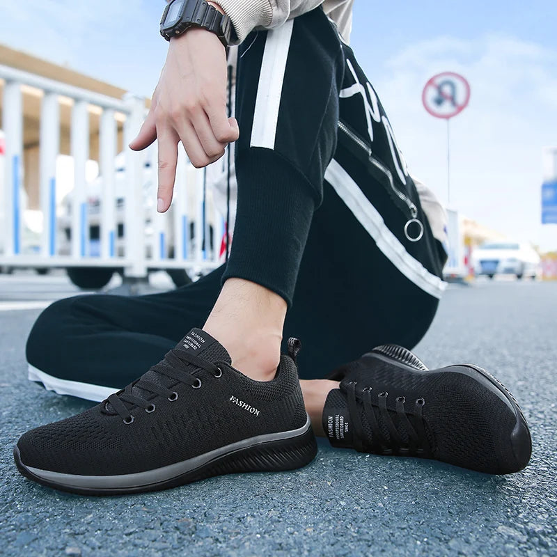 Sport Men Running Shoes Breathable Athletic Tenis Sneakers Lightweight Comfortable Casual Walking Shoes
