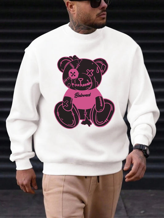 Sweat "Teddy Bear" - Distressed Streetwear