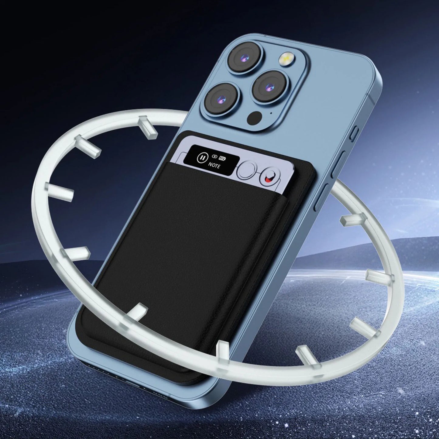 Audio Recorder with Real-Time Transcription & Translation Audio Recording Device App Control for Lectures Meetings Interviews