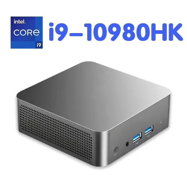 Portable Mini PC Windows 11 Pro Core i9 10980HK Desktop Gaming Computer PC 16GB RAM 1TB 2TB SSD WiFi 6 Portable Pc Gamer