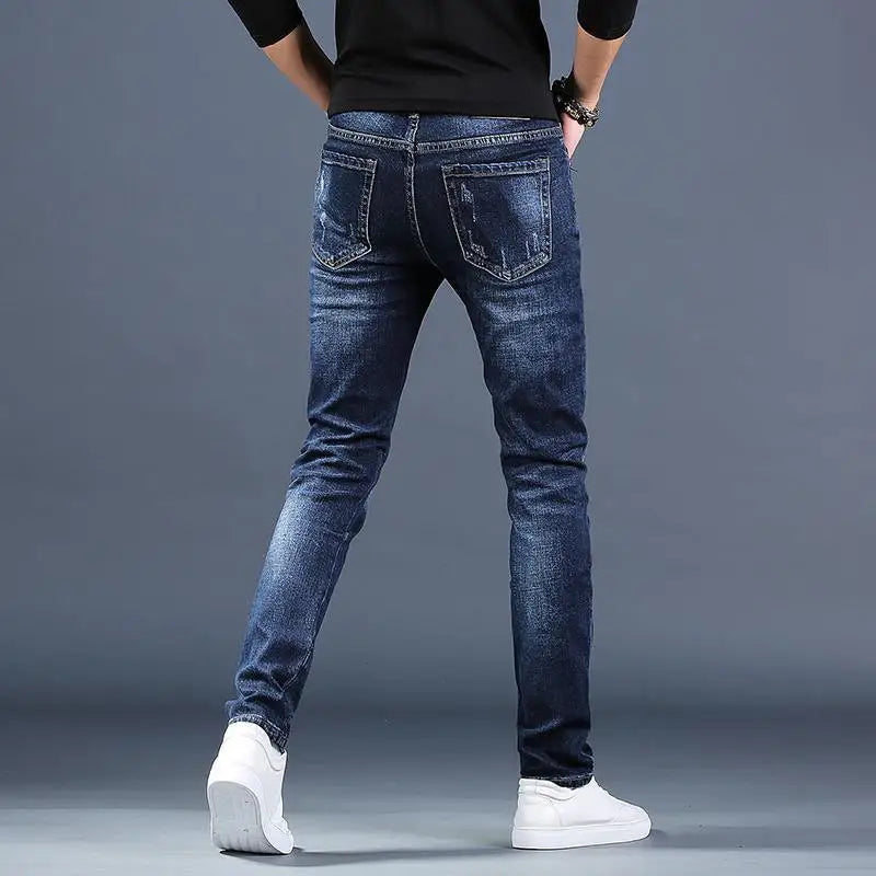 Jean Brode Patches Harajuku Slim Korean