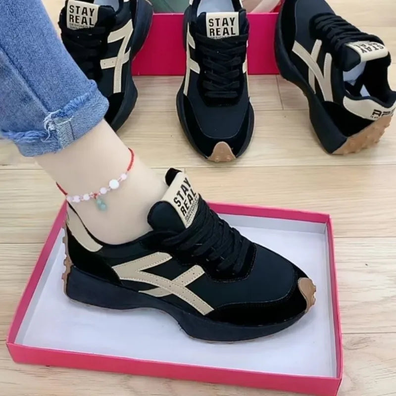 women sneakers 2024 spring casual shoes woman lace up sports shoes baskets femmes tendances zapatillas hombre designer shoes