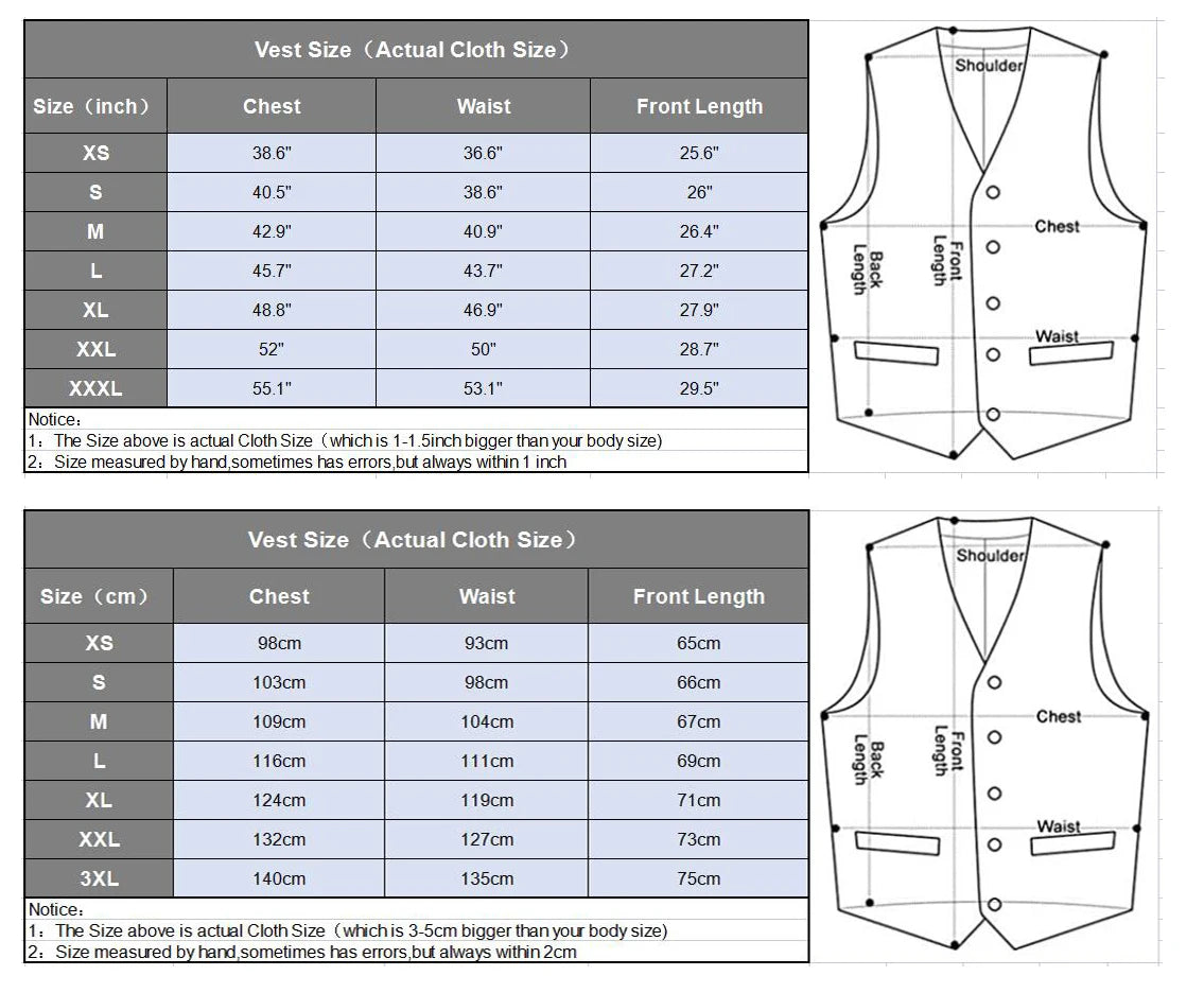 Men's Vest Lapel Double-Breasted Suede Vintage   Western Cowboy Waistcoat  For Jacket For Men