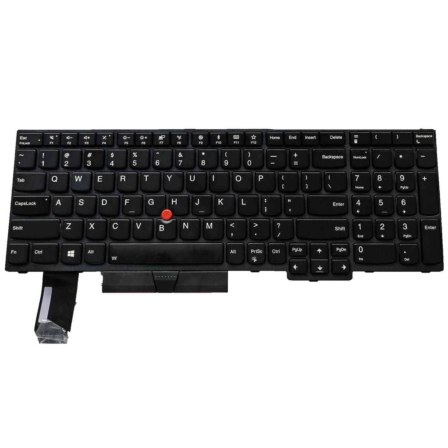US Layout Keyboard for LENOVO IBM ThinkPad E580 E585 E590 E595 L580 T580S T590 P52 P53 P72 SN5372 01YP668 SN20P34203 TP00095A
