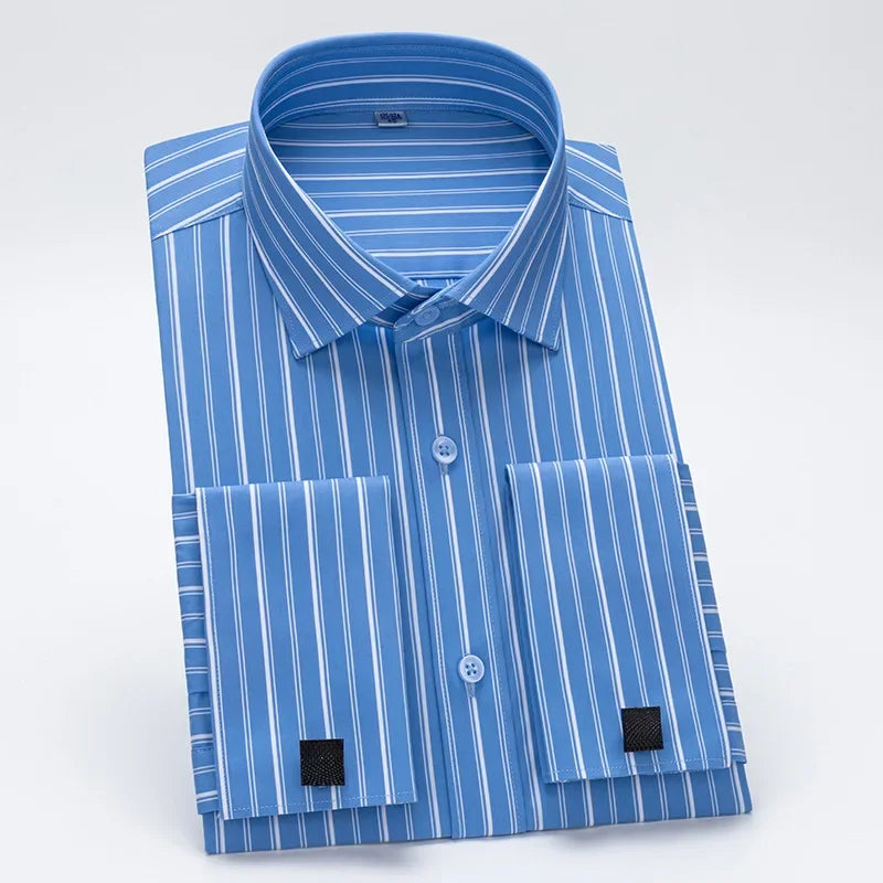 Chemise ML Slim Windsor Cufflinks Rayee