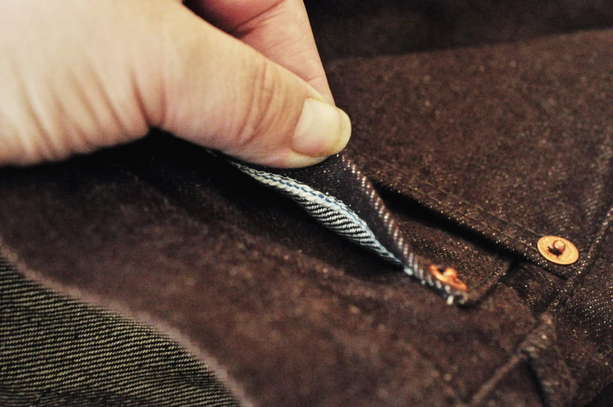 Jean Selvedge Saucezhan 13.8oz Tapered