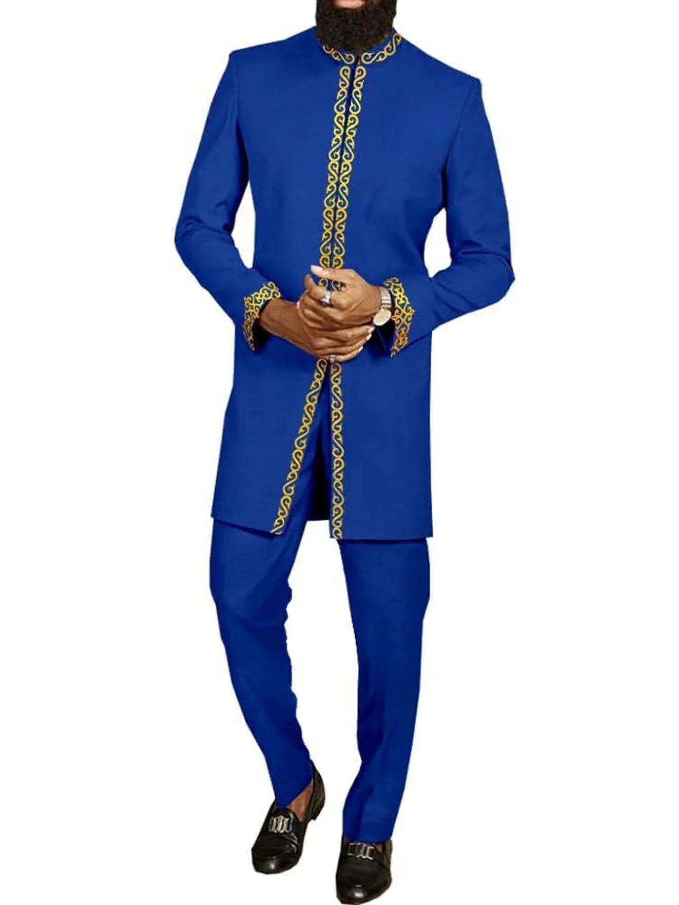 Ensemble Dashiki Africain 2 Pieces Homme
