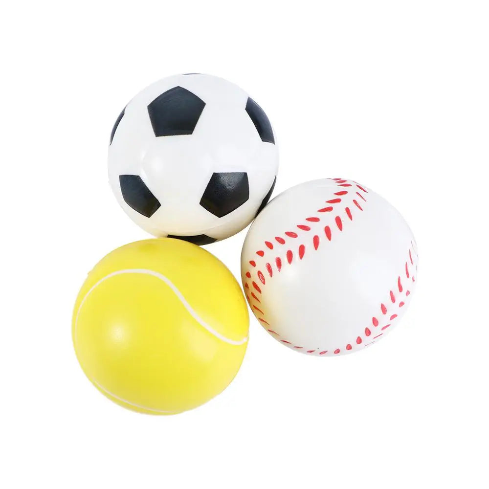 Sport Game  Baseball Basketball Stress Relief Football Foam Rubber Ball Slow Rising Antistress  Squeeze Hand Ball