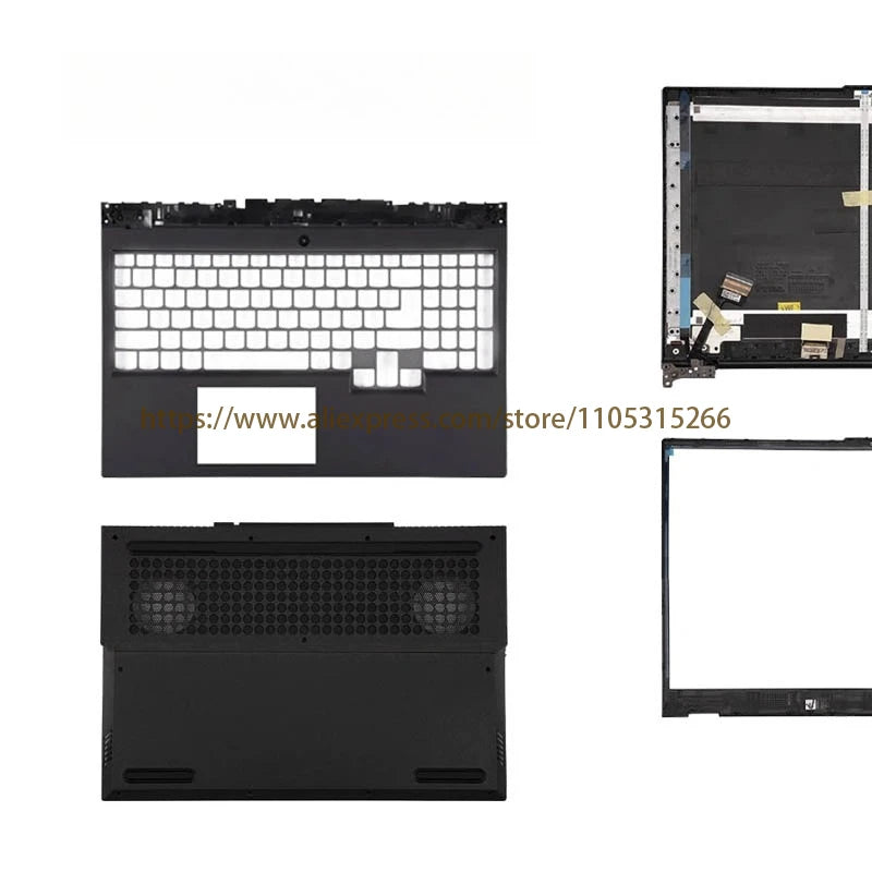 For LEGION 5 15IMH05H 15ARH05H 15ARH05 Y550-15 NEW Laptop LCD Back Cover Front Bezel Palmest Lower Bottom Case black
