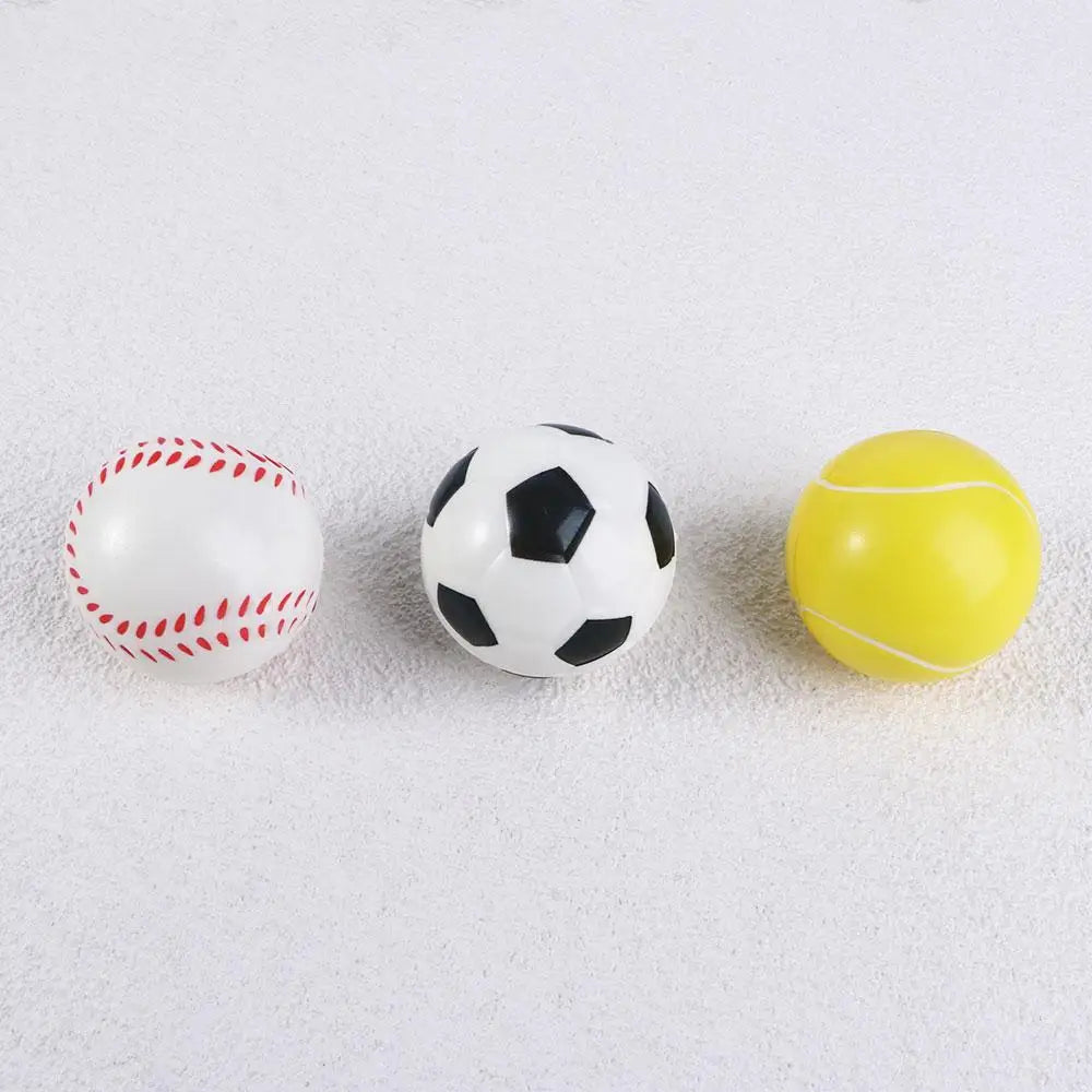 Sport Game  Baseball Basketball Stress Relief Football Foam Rubber Ball Slow Rising Antistress  Squeeze Hand Ball