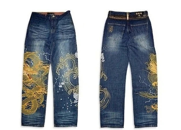 Jean Selvedge Indigo Naturel Retro Y2K