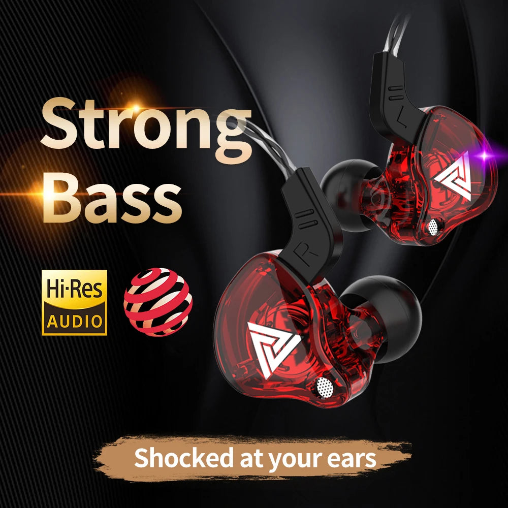 Écouteurs Hi-Fi QKZ AK6 - Basses Profondes