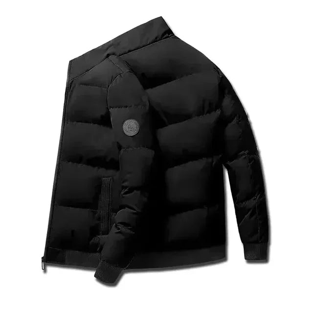 Coupe-Vent Court Imprime Zippe Homme
