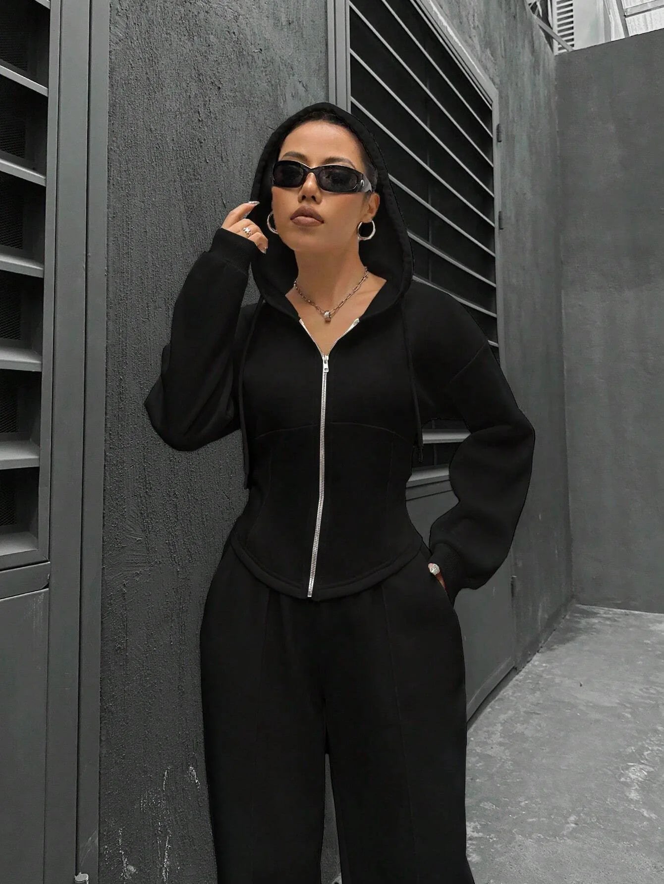 Ensemble Sport Femme - Zip-up & Jogging Slim