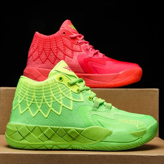 Sneaker Basketball Mandarin Duck Rouge