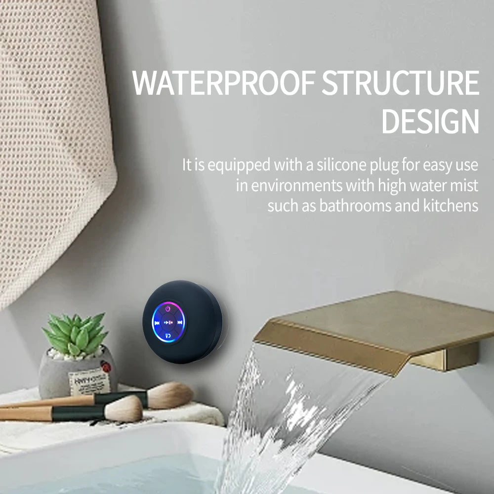 Enceinte Bluetooth Portable Ventouse IPX4