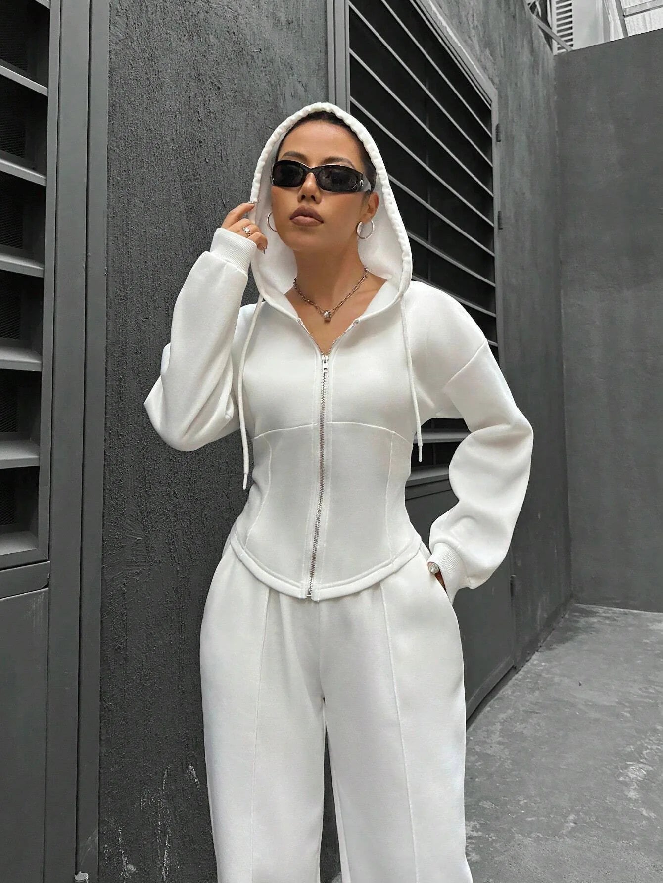 Ensemble Sport Femme - Zip-up & Jogging Slim