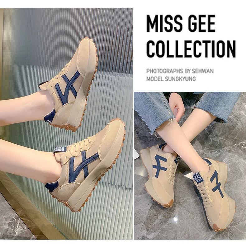 women sneakers 2024 spring casual shoes woman lace up sports shoes baskets femmes tendances zapatillas hombre designer shoes
