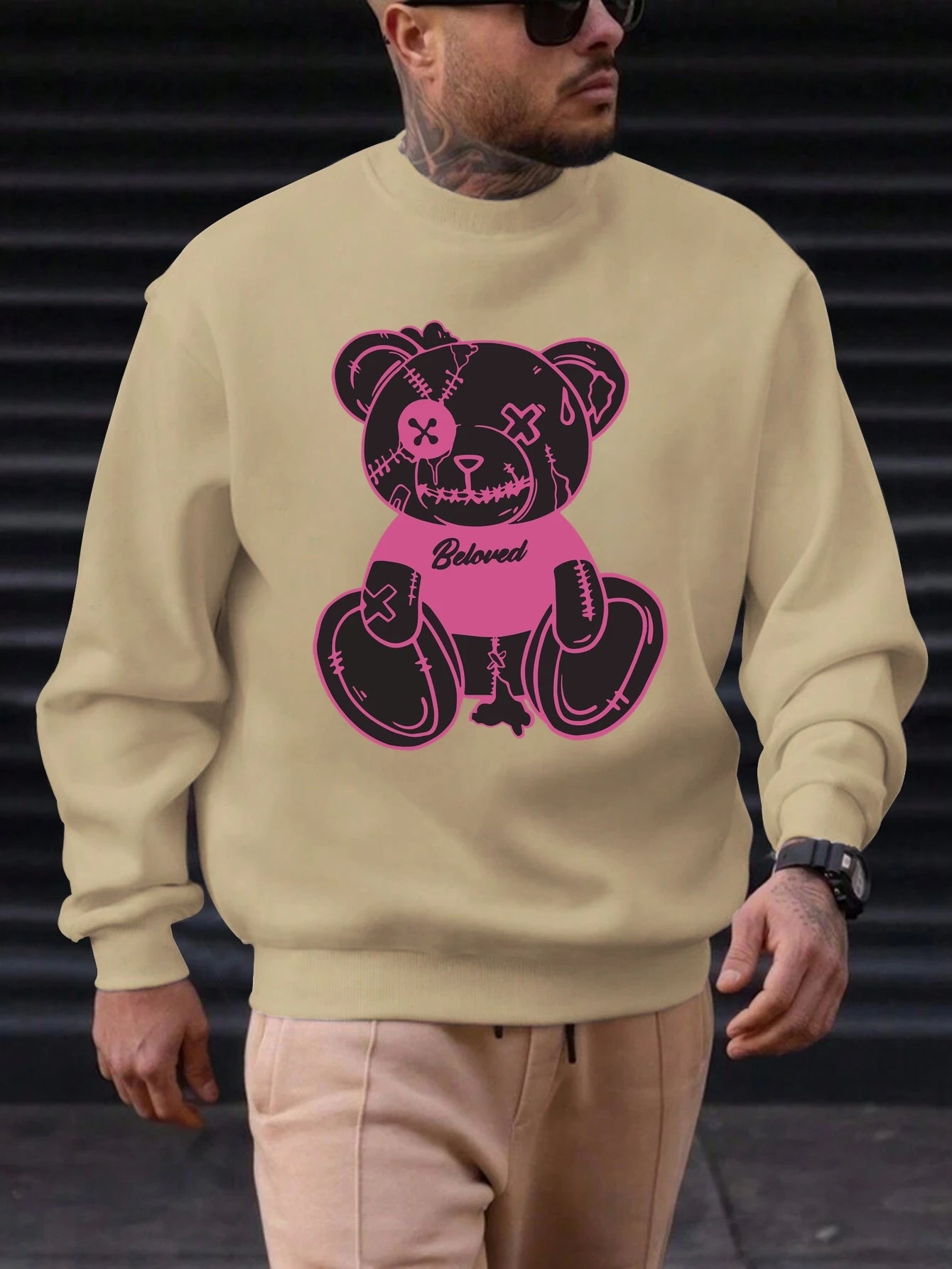 Sweat "Teddy Bear" - Distressed Streetwear