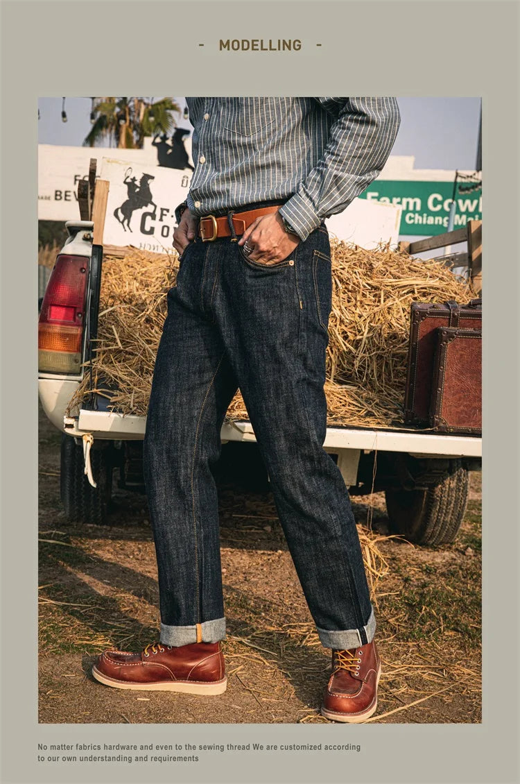 Jean Red Tornado 710 Slim Selvedge