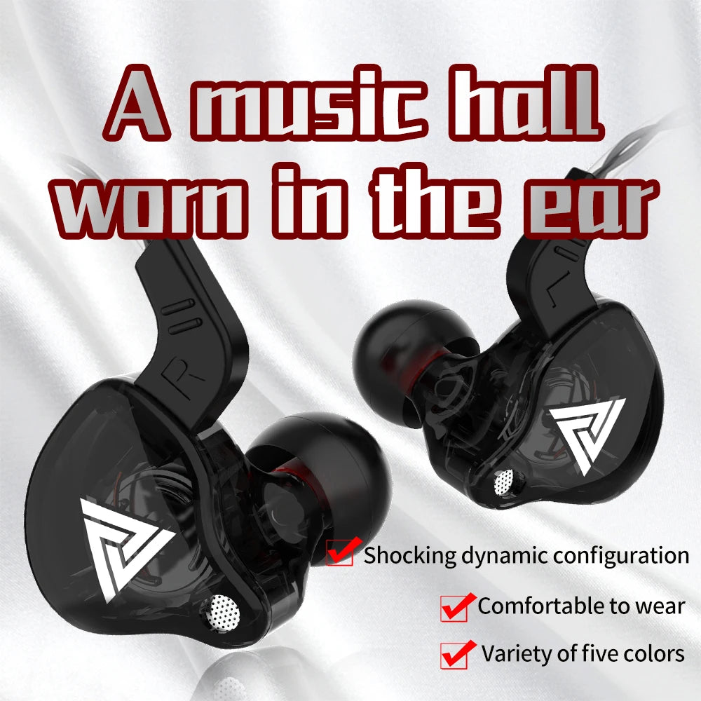 Écouteurs Hi-Fi QKZ AK6 - Basses Profondes