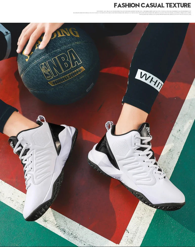 Basket Basketball Cuir Léger Waterproof