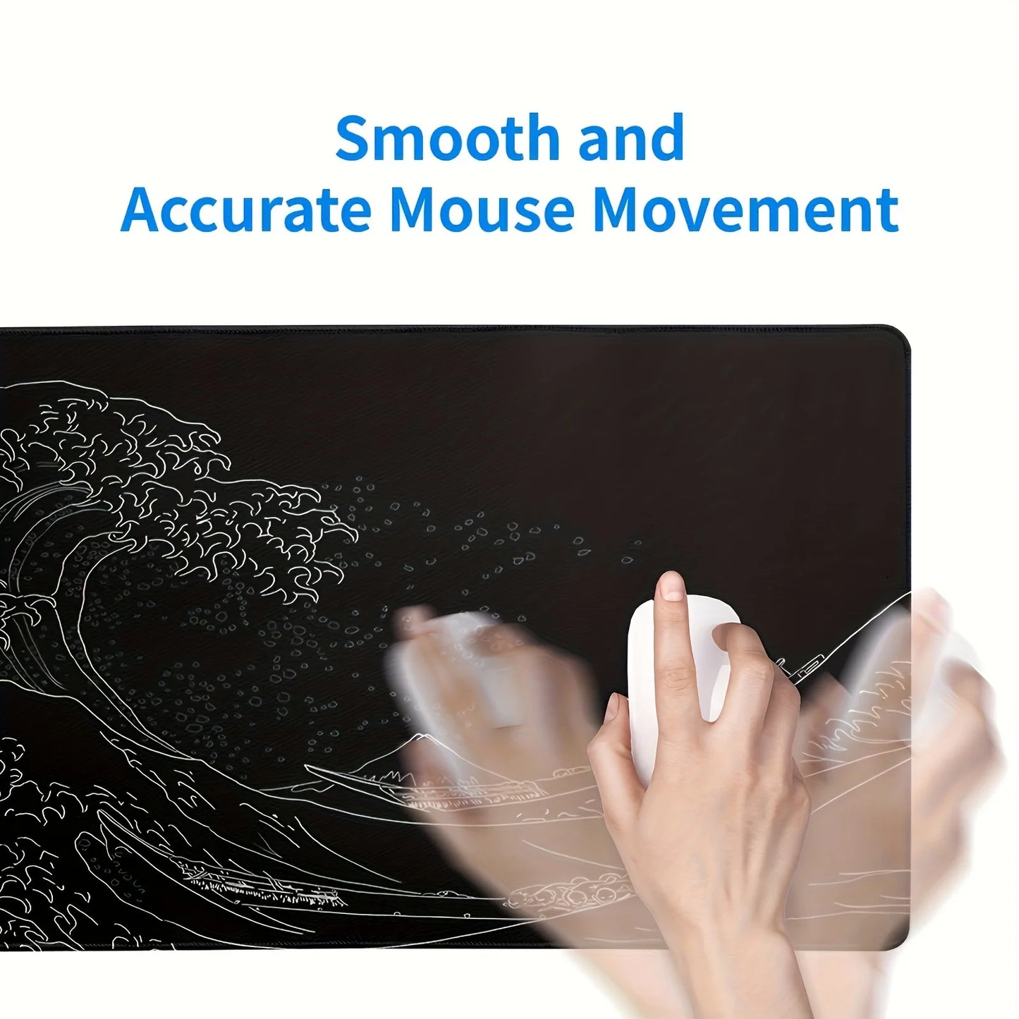 Tapis de Souris XXL - Édition "Great Wave"
