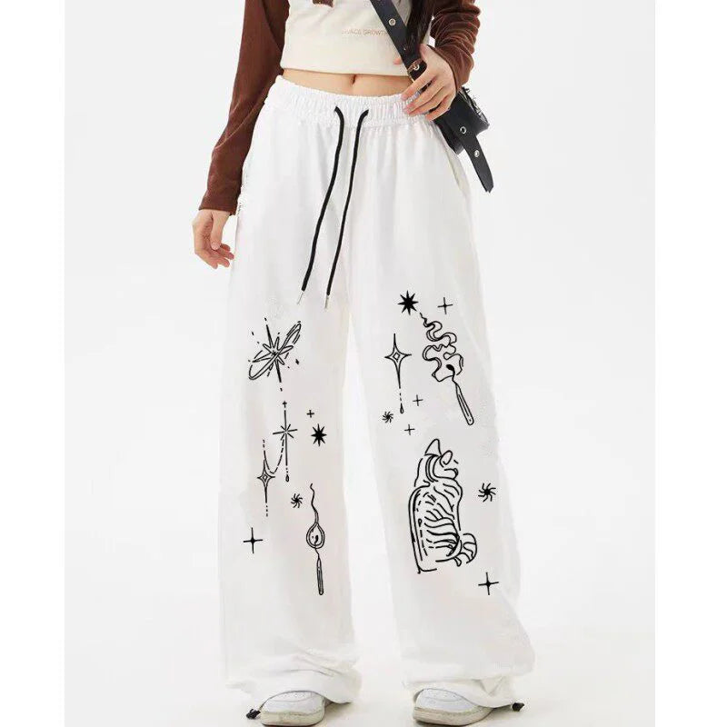 Pantalon Y2K Vintage Hip Hop Femme