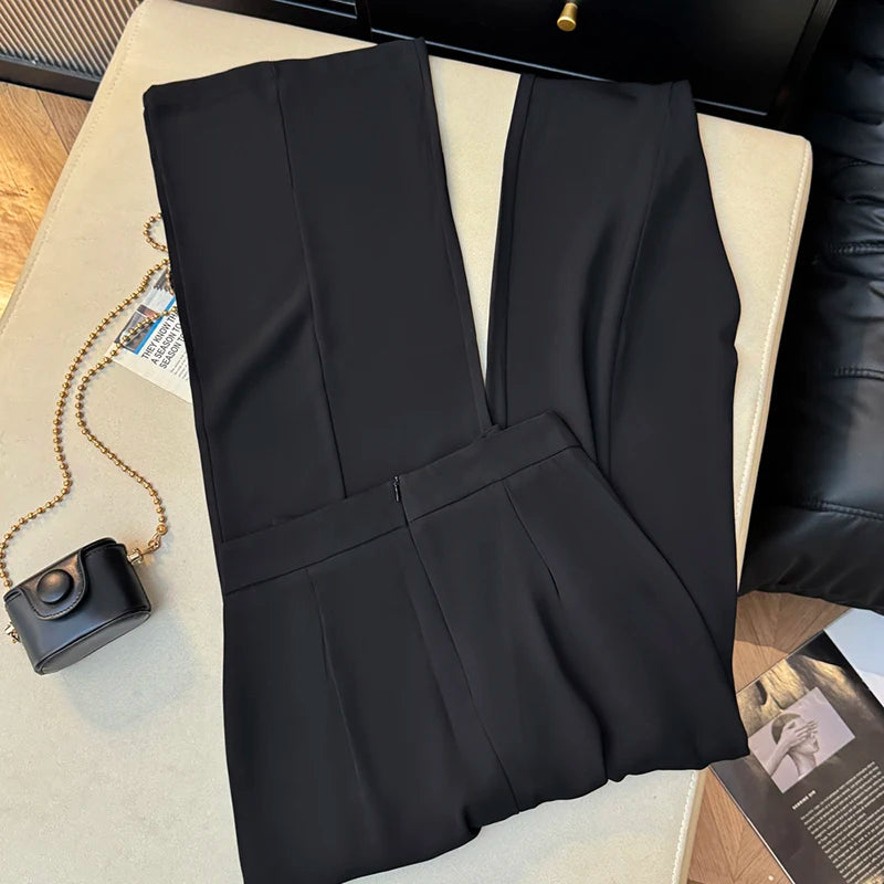 Pantalon Large Noeud Streetwear Femme